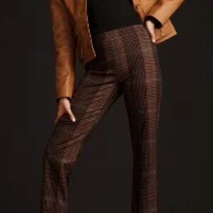 Women's pull-on cropped dress pants by Anthropologie